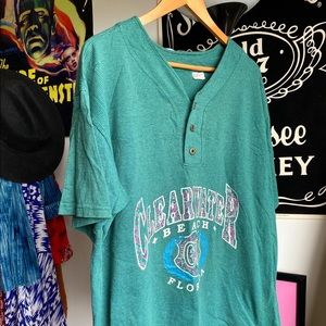 Vintage Clearwater Beach Relaxed Fit Tee
